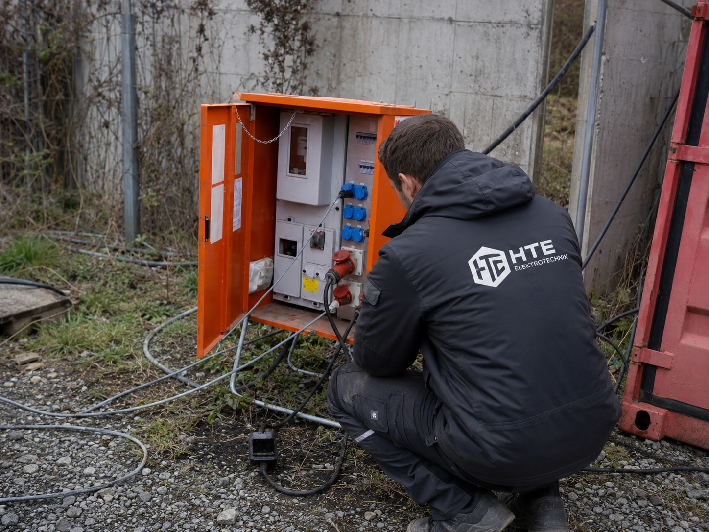 Baustromkasten funktioniert, aber einzelne Steckdosen haben keinen Strom: Was ist passiert?